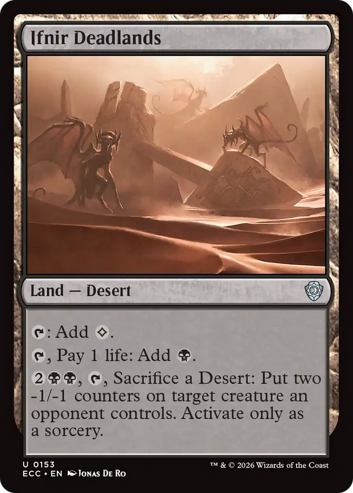Ifnir Deadlands [Lorwyn Eclipsed Commander] Magic: The Gathering