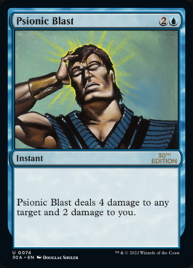Psionic Blast [30th Anniversary Edition] Magic: The Gathering