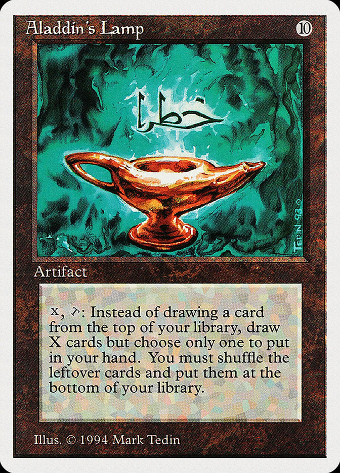 Aladdin's Lamp [Summer Magic / Edgar] Magic: The Gathering