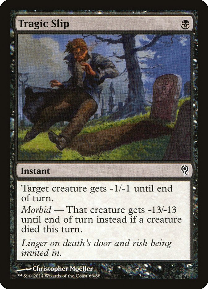 Tragic Slip [Duel Decks: Jace vs. Vraska] Magic: The Gathering