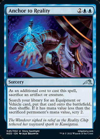Anchor to Reality [Kamigawa: Neon Dynasty] Magic: The Gathering