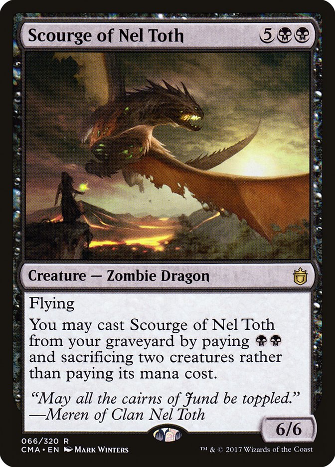 Scourge of Nel Toth [Commander Anthology] Magic: The Gathering