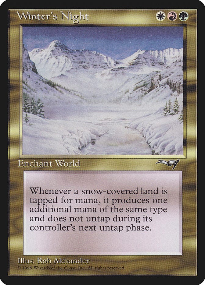 Winter's Night [Alliances] Magic: The Gathering