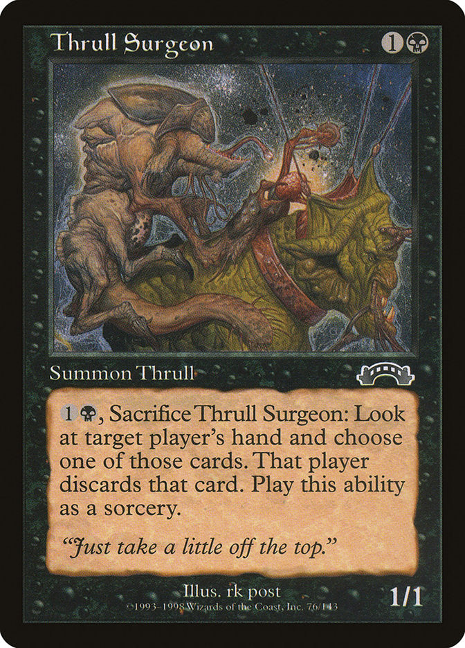 Thrull Surgeon [Exodus] Magic: The Gathering