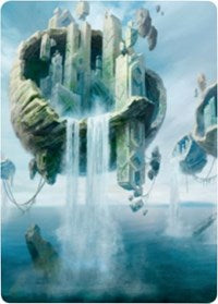 Island 2 Art Card [Zendikar Rising Art Series] Magic: The Gathering