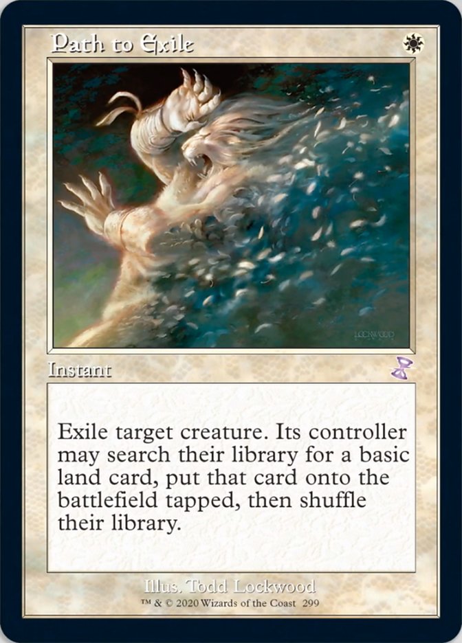 Path to Exile (Timeshifted) [Time Spiral Remastered] Magic: The Gathering