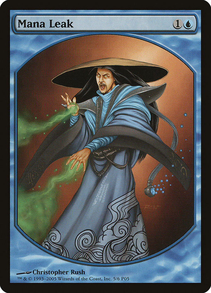 Mana Leak [Magic Player Rewards 2005] Magic: The Gathering
