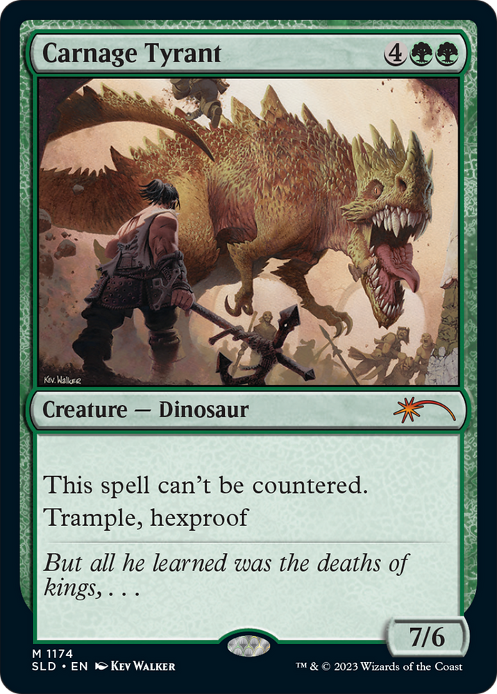 Carnage Tyrant [Secret Lair Drop Series] Magic: The Gathering
