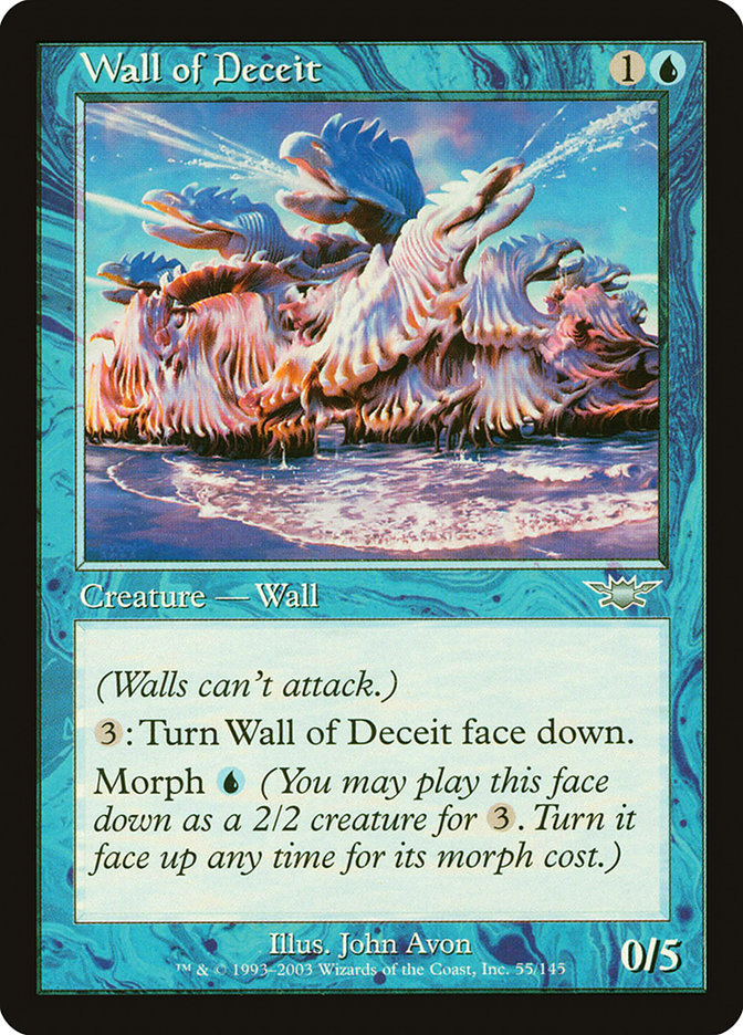 Wall of Deceit [Legions] Magic: The Gathering