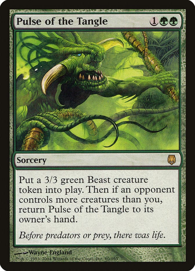 Pulse of the Tangle [Darksteel] Magic: The Gathering