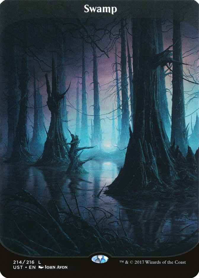 Swamp (214) [Unstable] Magic: The Gathering