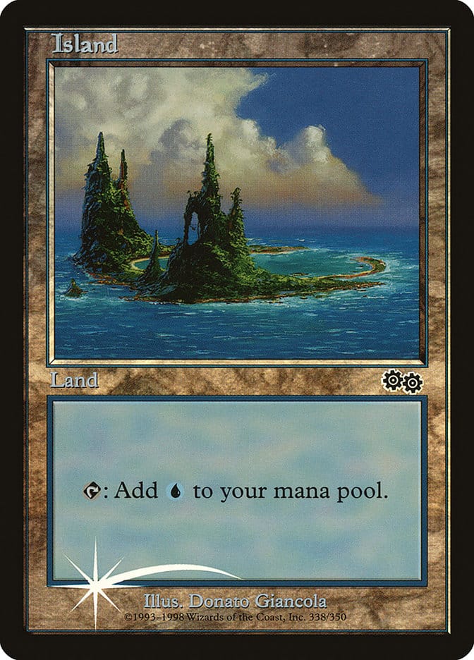 Island (3) [Arena League 1999] Magic: The Gathering