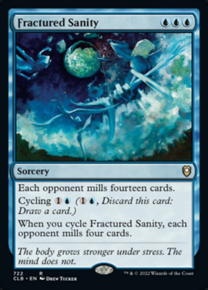 Fractured Sanity [Commander Legends: Battle for Baldur's Gate] Magic: The Gathering