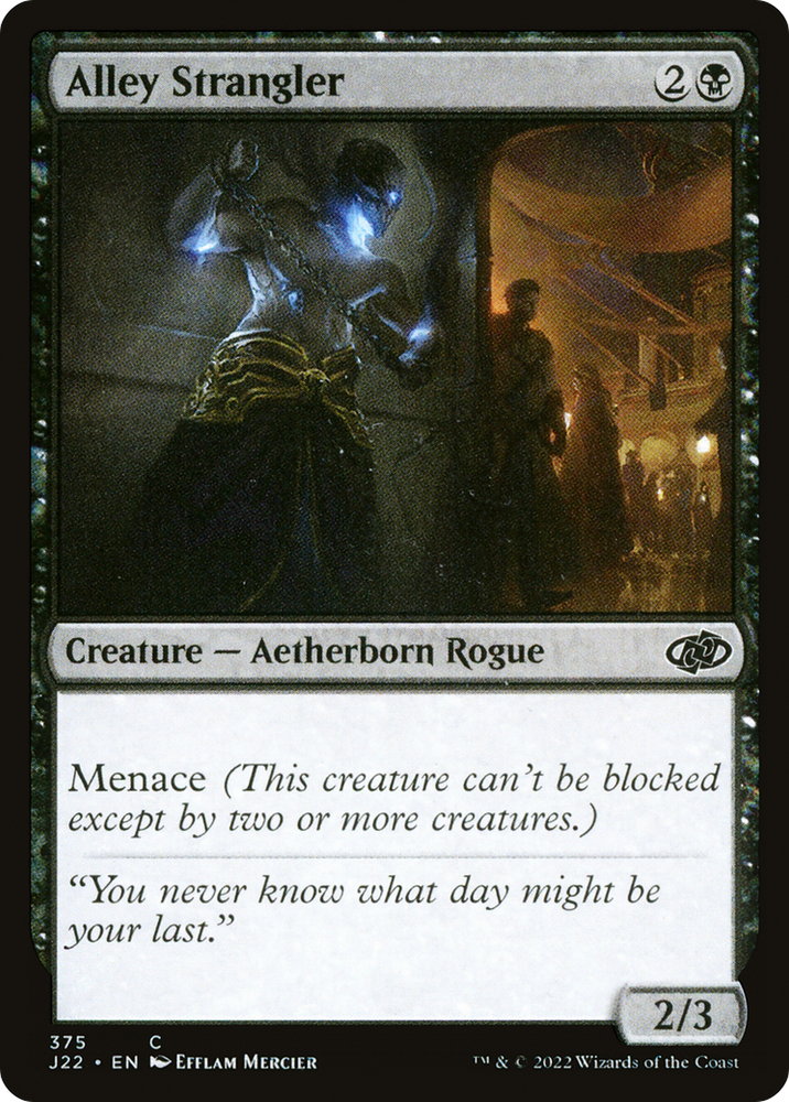 Alley Strangler [Jumpstart 2022] Magic: The Gathering