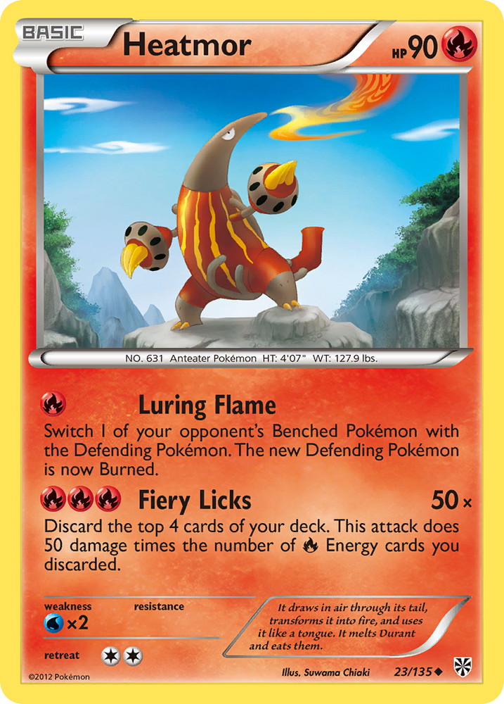 Heatmor (23/135) [Black & White: Plasma Storm] Pokémon