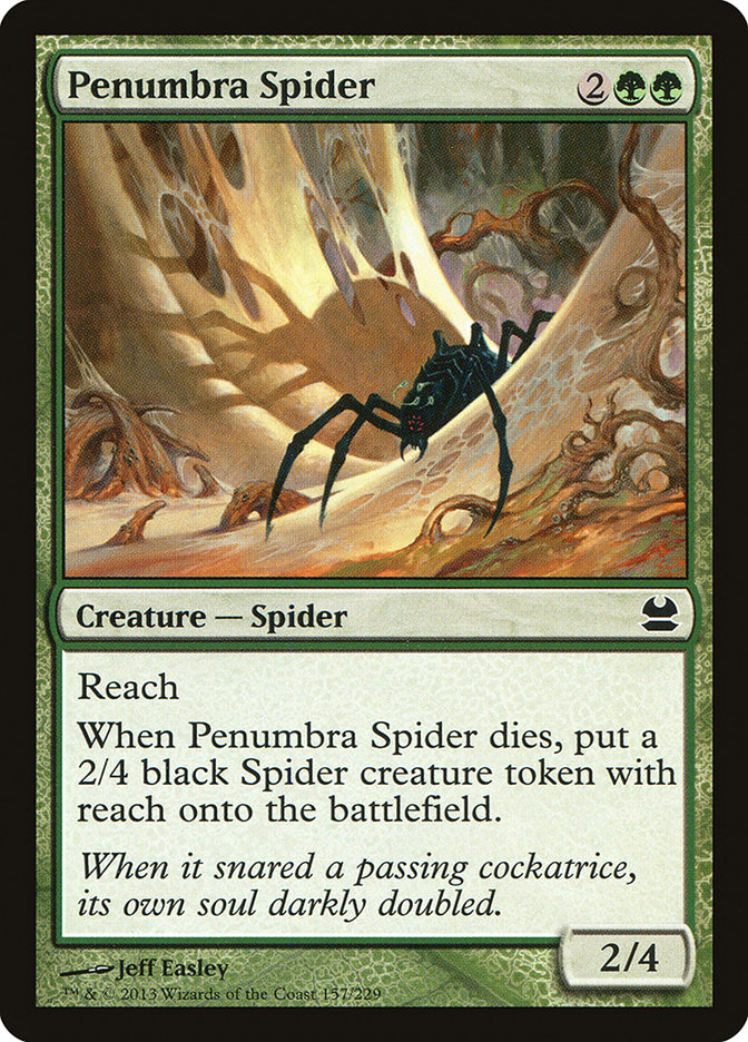 Penumbra Spider [Modern Masters] Magic: The Gathering