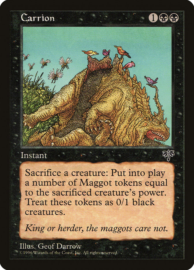 Carrion [Mirage] Magic: The Gathering