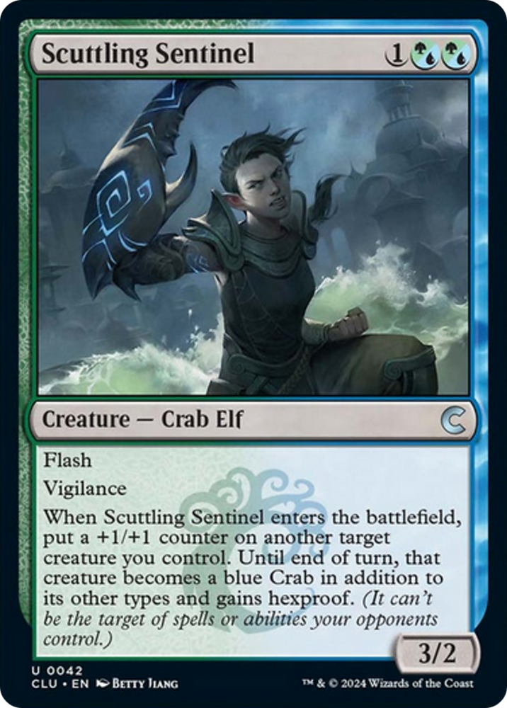 Scuttling Sentinel [Ravnica: Clue Edition] Magic: The Gathering