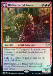 Ill-Tempered Loner // Howlpack Avenger [Innistrad: Crimson Vow Prerelease Promos] Magic: The Gathering