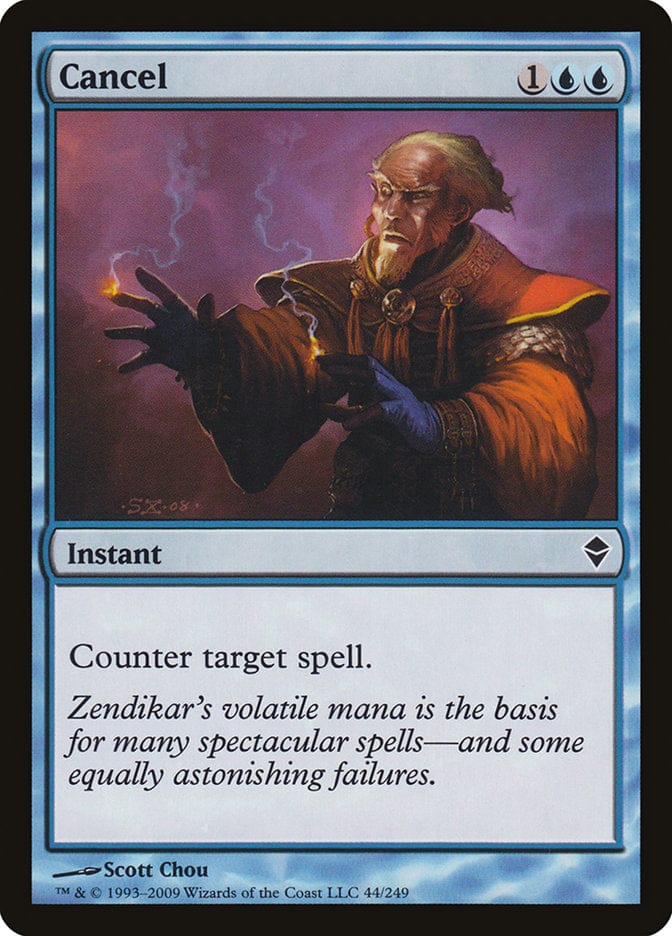 Cancel [Zendikar] Magic: The Gathering