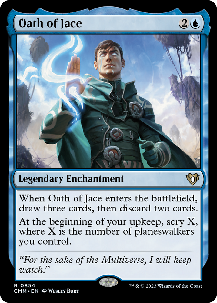 Oath of Jace [Commander Masters] Magic: The Gathering