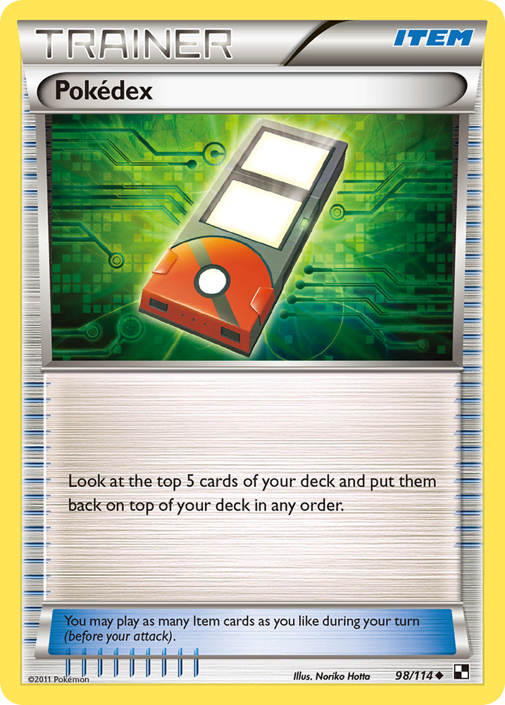 Pokedex (98/114) [Black & White: Base Set] Pokémon