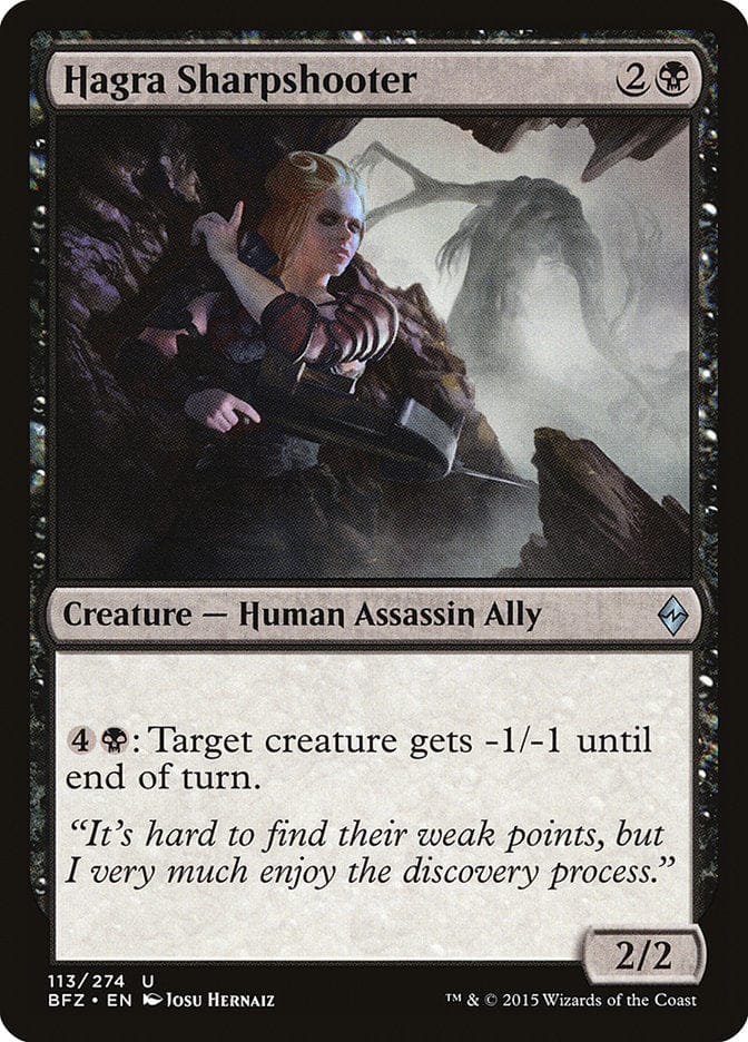 Hagra Sharpshooter [Battle for Zendikar] Magic: The Gathering