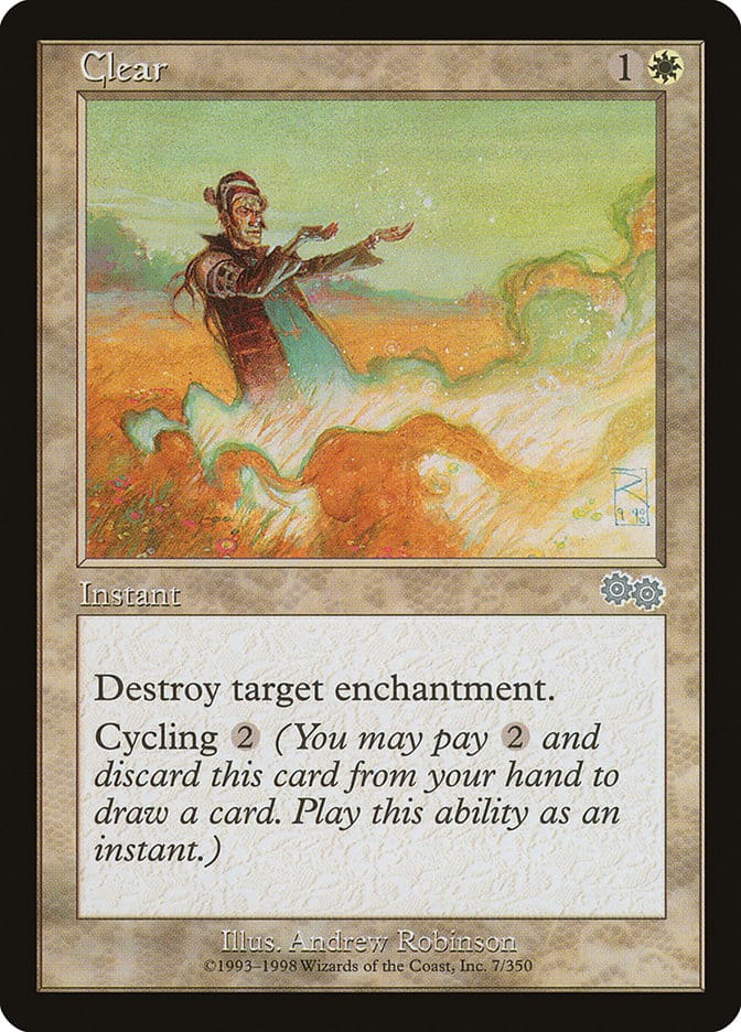 Clear [Urza's Saga] Magic: The Gathering