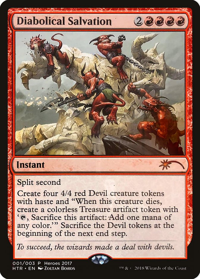 Diabolical Salvation [Heroes of the Realm] Magic: The Gathering