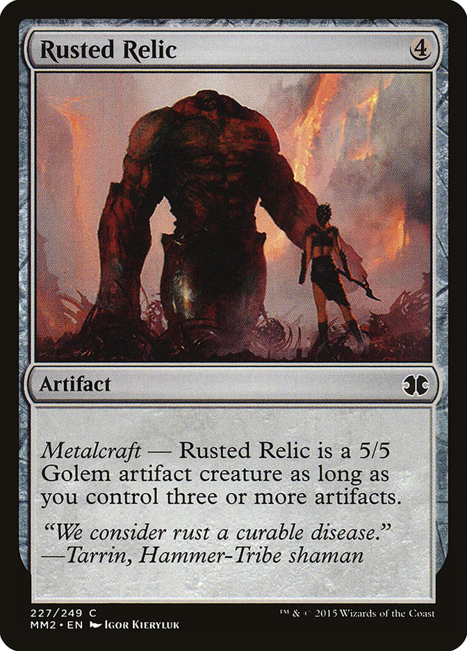 Rusted Relic [Modern Masters 2015] Magic: The Gathering