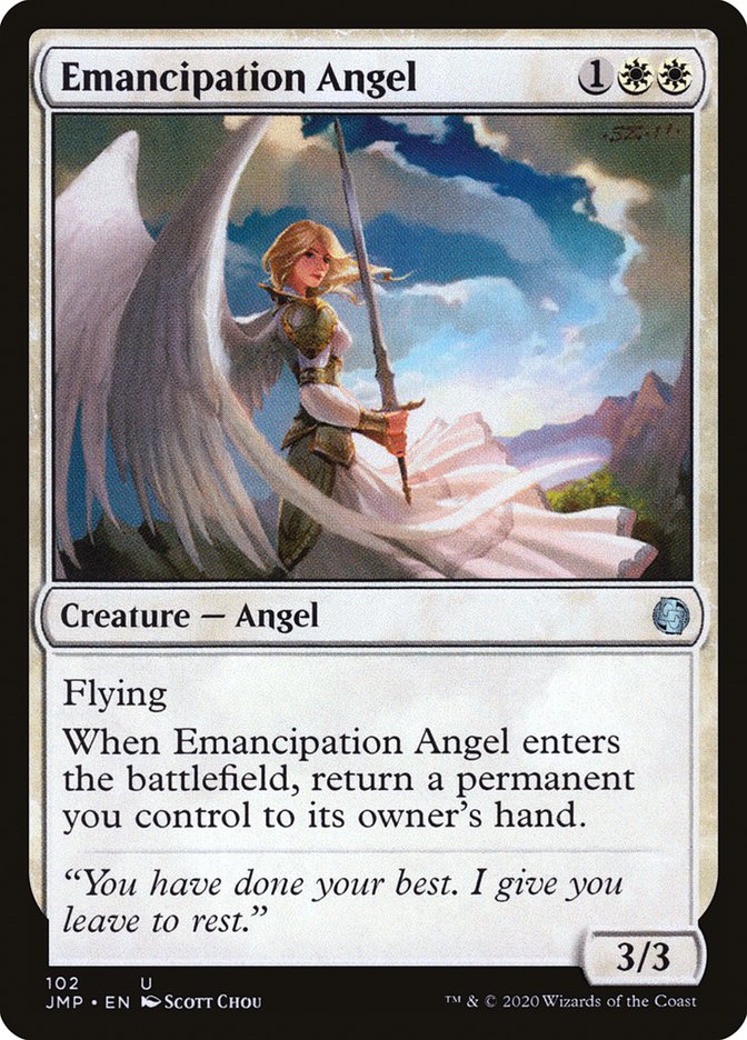 Emancipation Angel [Jumpstart] Magic: The Gathering