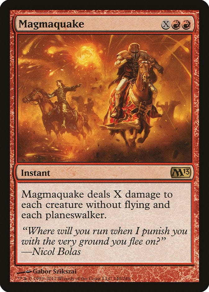 Magmaquake [Magic 2013] Magic: The Gathering