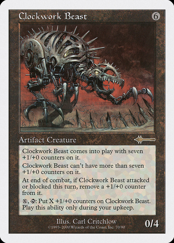 Clockwork Beast [Beatdown] Magic: The Gathering