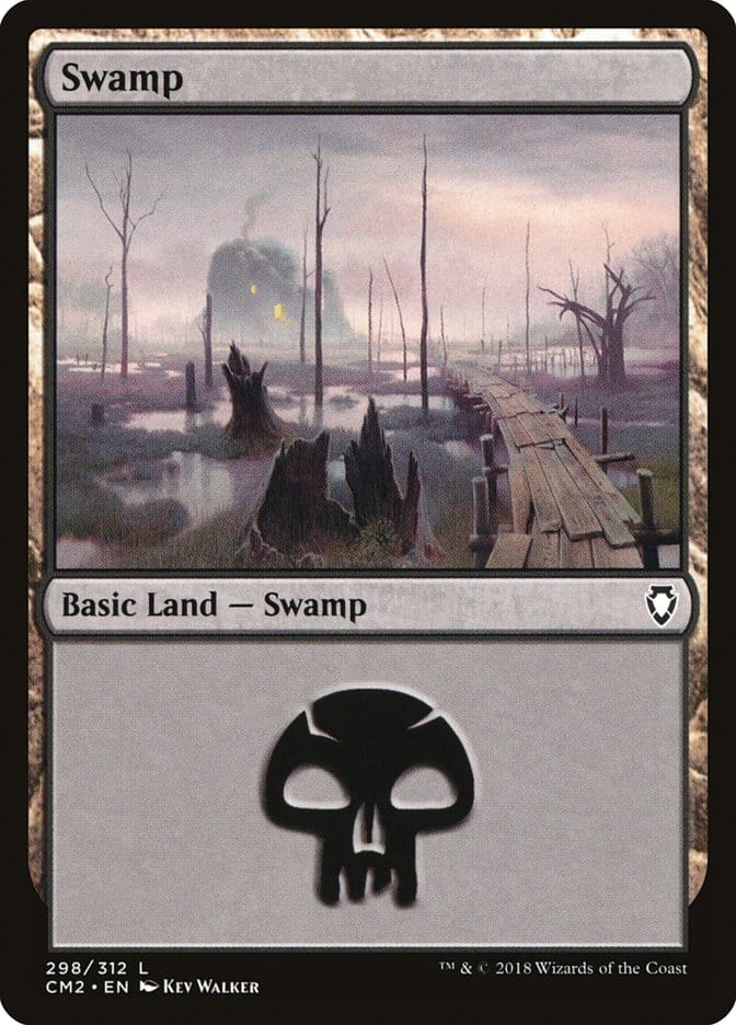 Swamp (298) [Commander Anthology Volume II] Magic: The Gathering