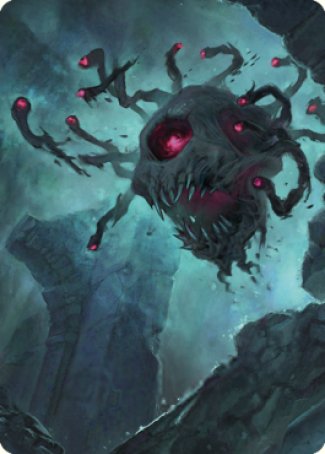 Ghastly Death Tyrant Art Card [Commander Legends: Battle for Baldur's Gate Art Series] Magic: The Gathering