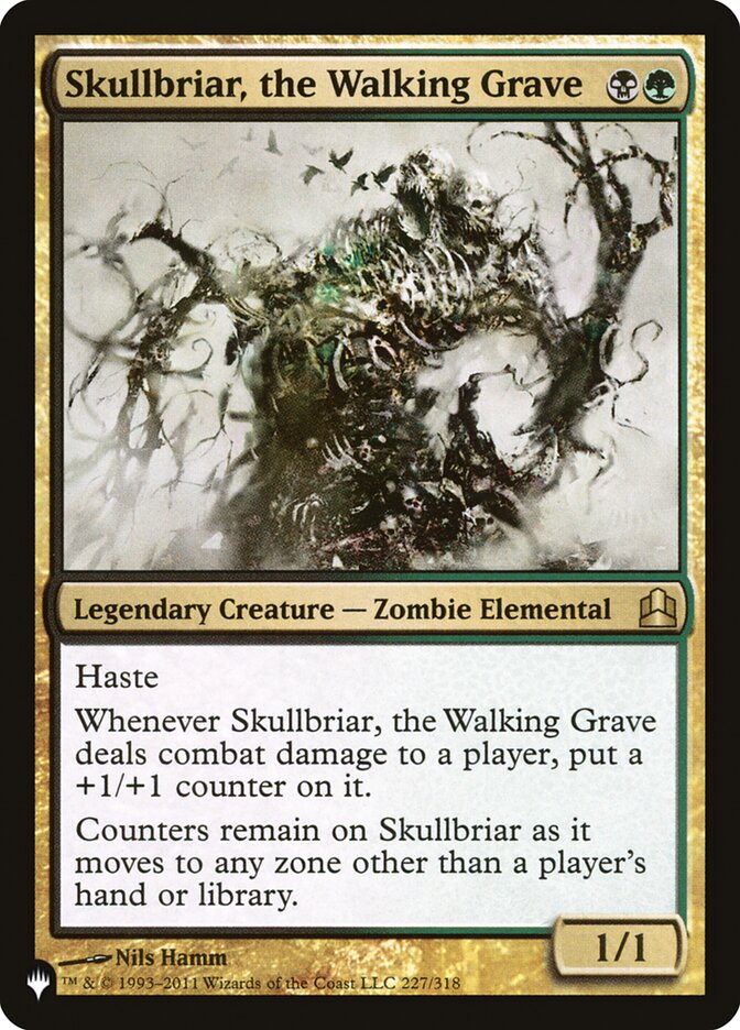 Skullbriar, the Walking Grave [The List] Magic: The Gathering