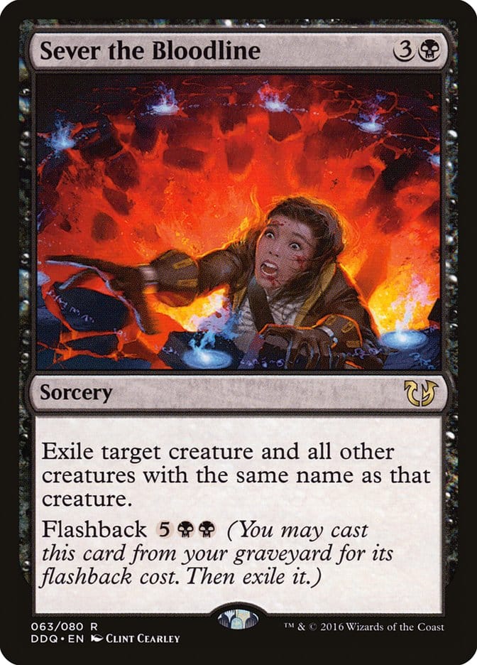 Sever the Bloodline [Duel Decks: Blessed vs. Cursed] Magic: The Gathering