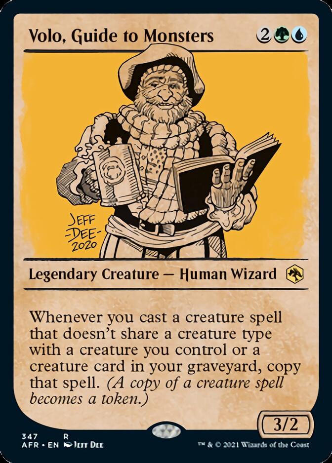 Volo, Guide to Monsters (Showcase) [Dungeons & Dragons: Adventures in the Forgotten Realms] Magic: The Gathering