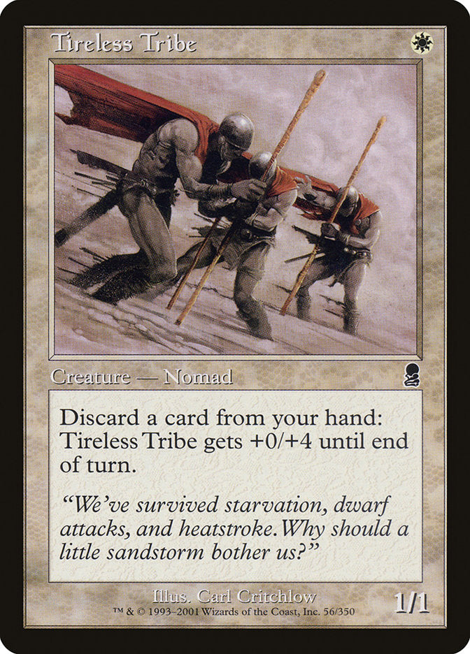 Tireless Tribe [Odyssey] Magic: The Gathering