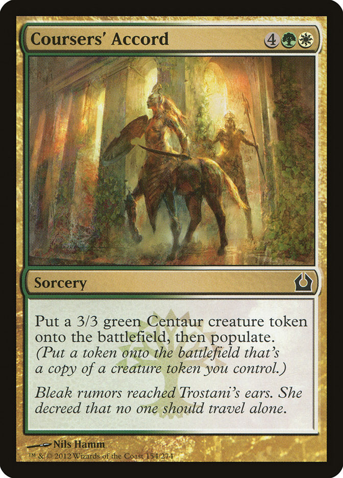 Coursers' Accord [Return to Ravnica] Magic: The Gathering