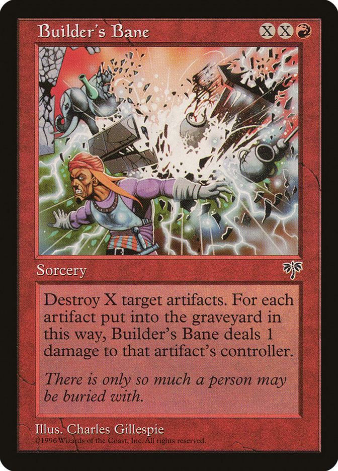 Builder's Bane [Mirage] Magic: The Gathering