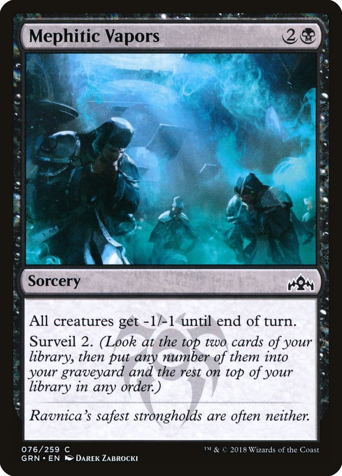 Mephitic Vapors [Guilds of Ravnica] Magic: The Gathering