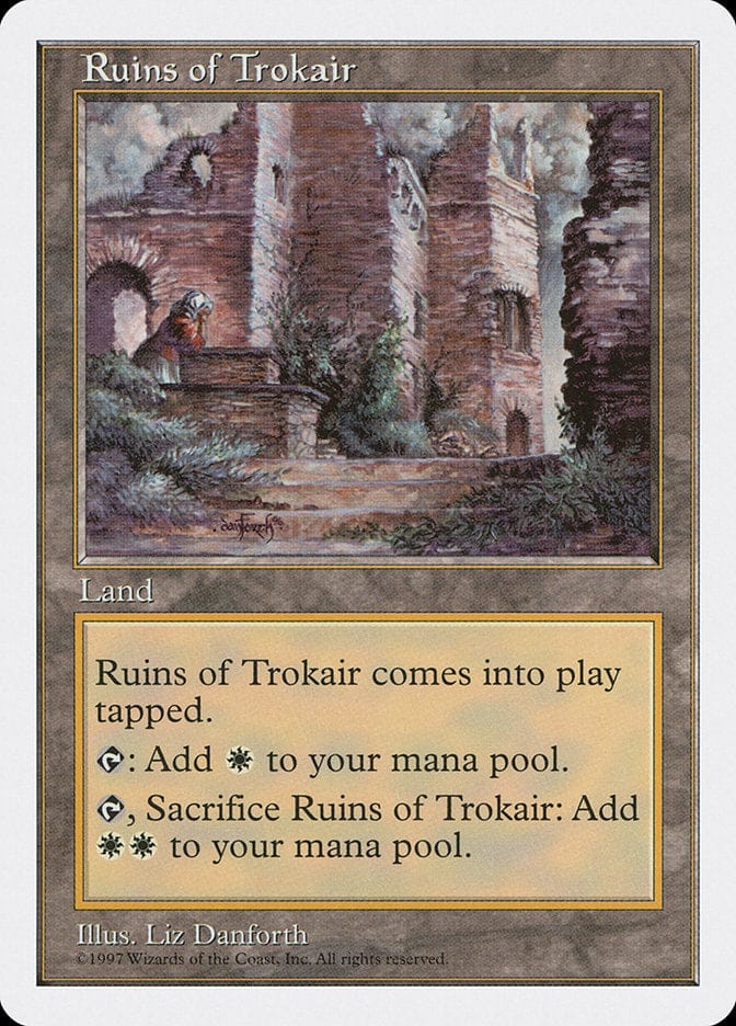 Ruins of Trokair [Fifth Edition] Magic: The Gathering