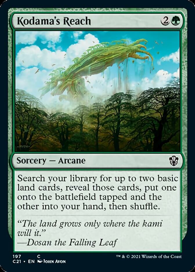 Kodama's Reach [Commander 2021] Magic: The Gathering