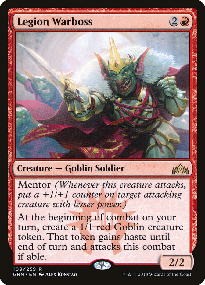 Legion Warboss [Guilds of Ravnica] Magic: The Gathering