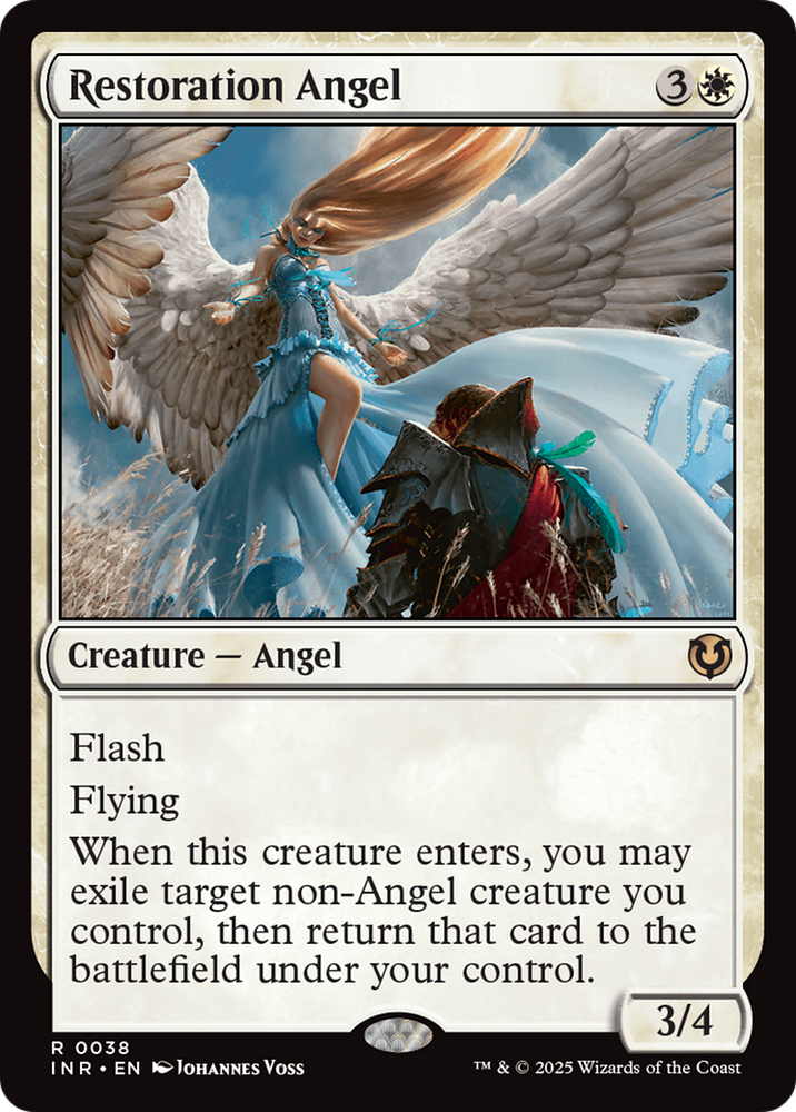 Restoration Angel [Innistrad Remastered] Magic: The Gathering