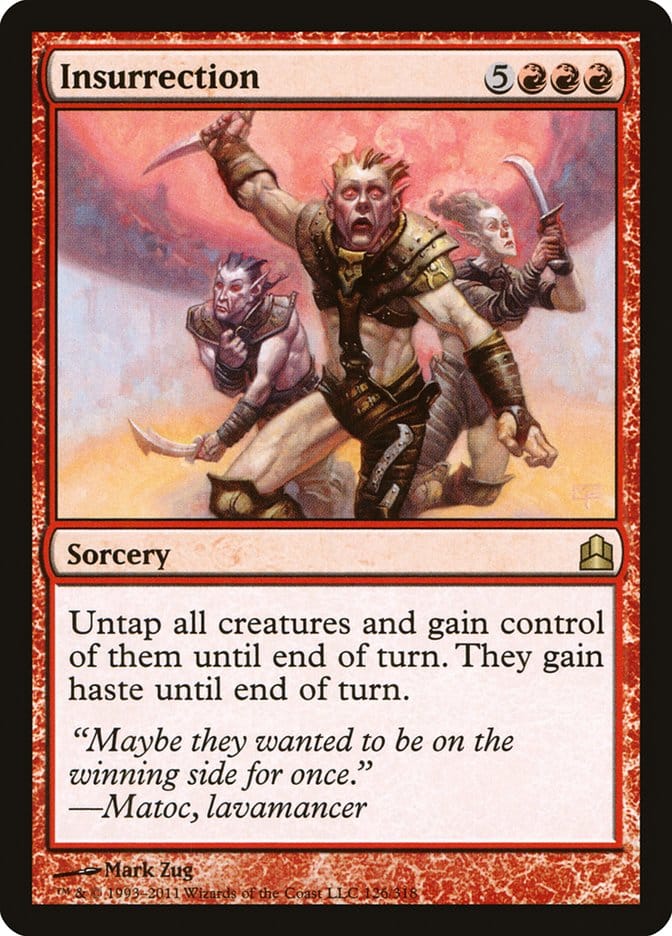 Insurrection [Commander 2011] Magic: The Gathering