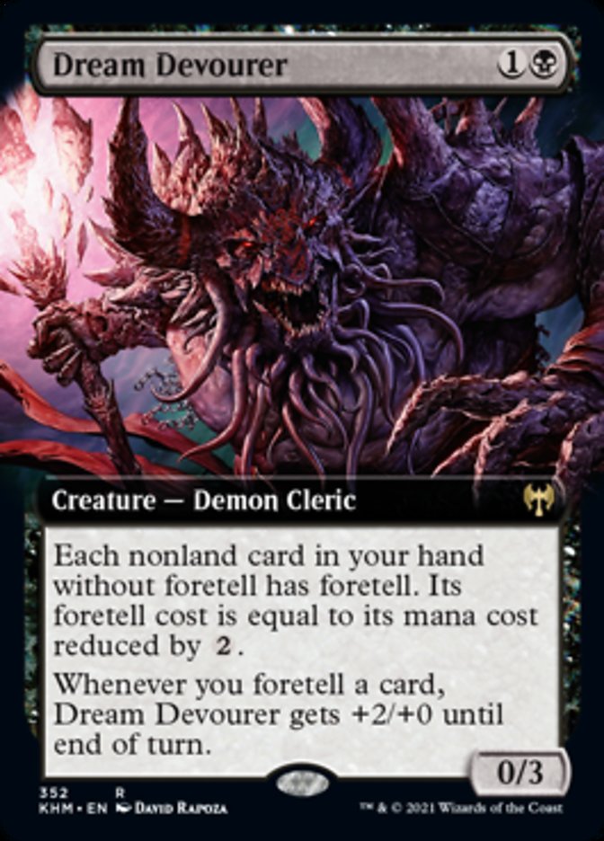 Dream Devourer (Extended Art) [Kaldheim] Magic: The Gathering