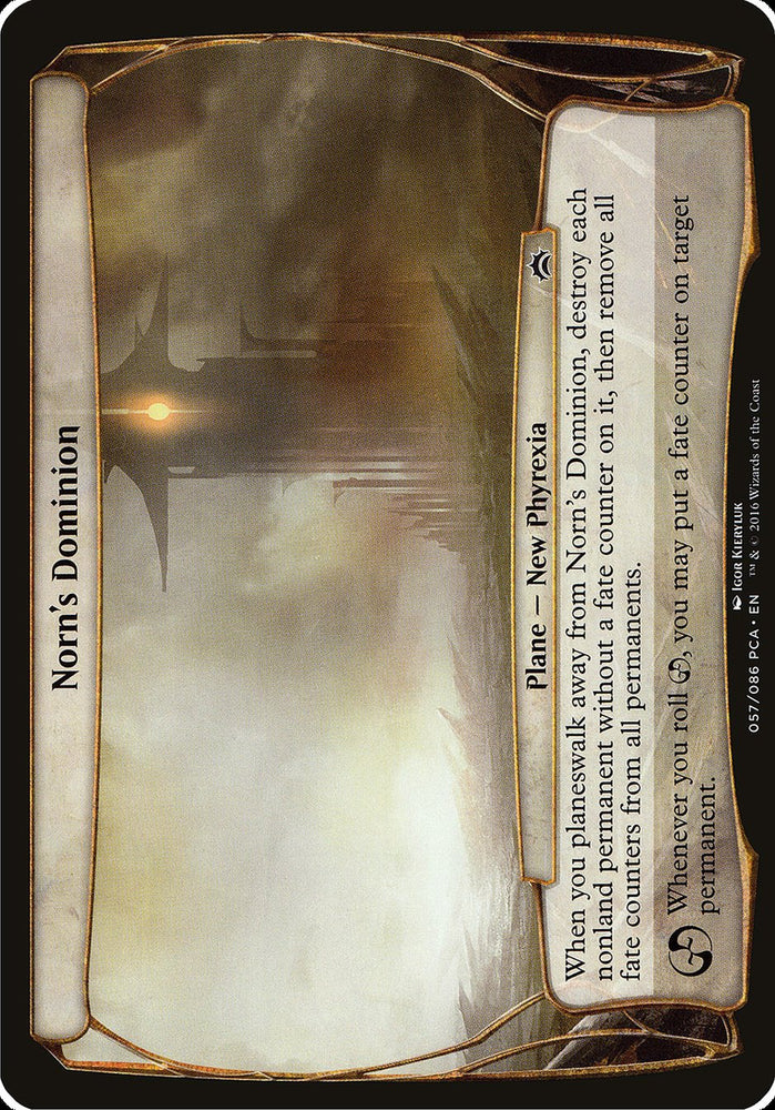 Norn's Dominion (Planes) [Planechase Anthology Planes] Magic: The Gathering