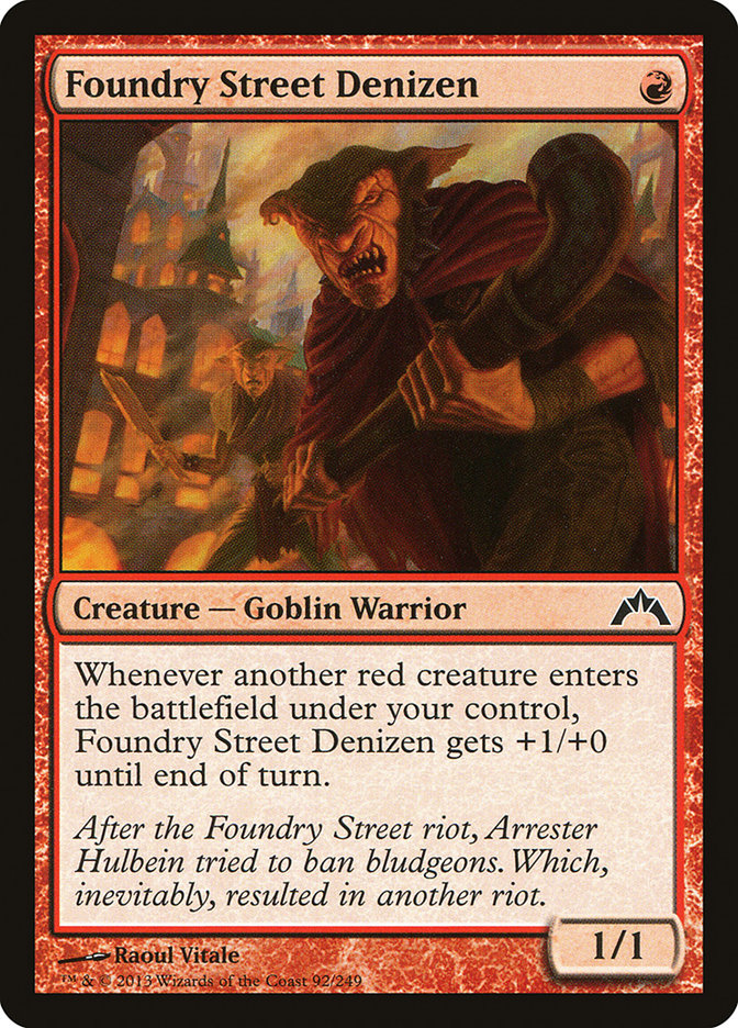 Foundry Street Denizen [Gatecrash] Magic: The Gathering